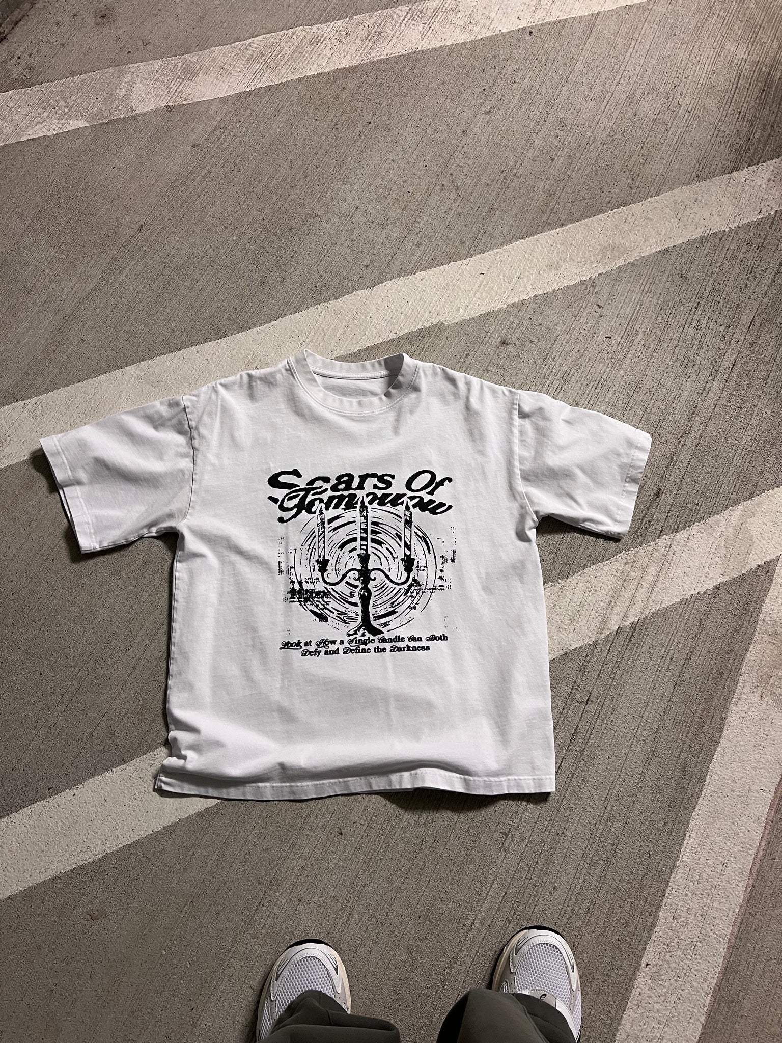 BONE WHITE TEE