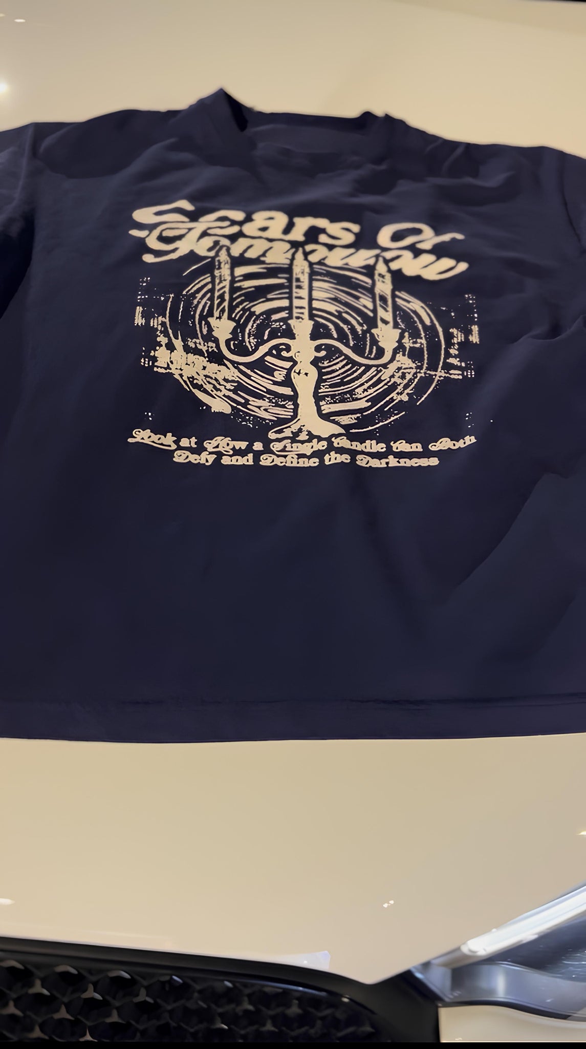 NAVY BLUE TEE