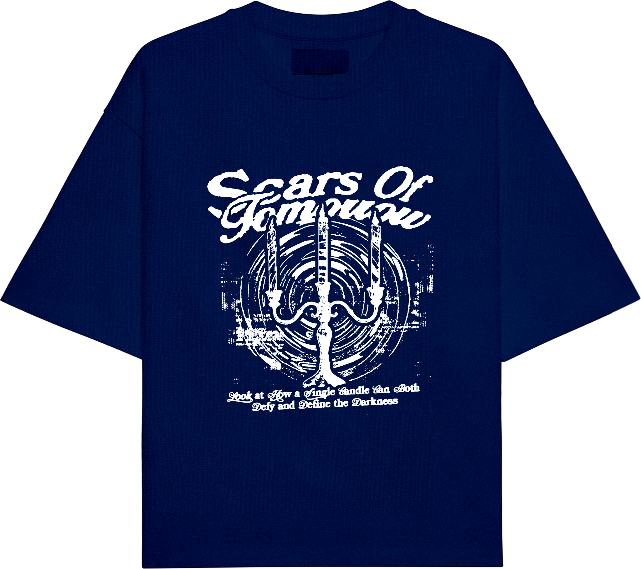 NAVY BLUE TEE